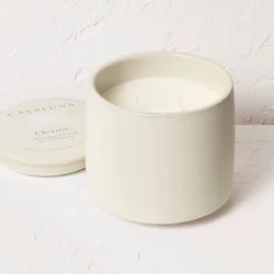 2 Wick Lidded Cleanse Jar Candle 15oz - Casaluna™