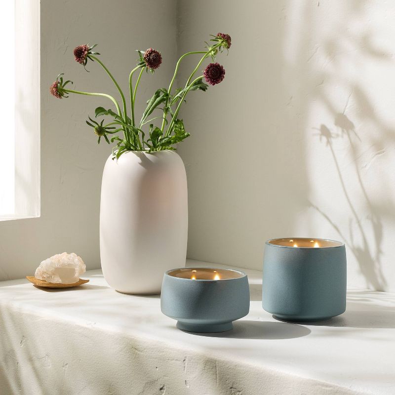 slide 2 of 5, 2 Wick Lidded Clarity Jar Candle 15oz - Casaluna™, 15 oz