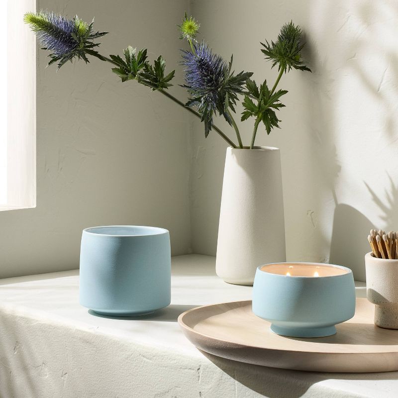 slide 2 of 5, 2 Wick Lidded Reflection Jar Candle 15oz - Casaluna™, 15 oz