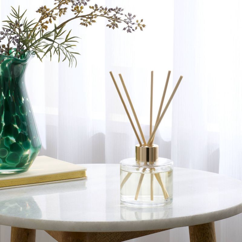 slide 2 of 3, 4oz Boxed Reed Marshmallow Petals Aromatherapy Diffusers Clear - Threshold™, 4 oz