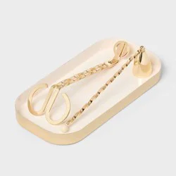 3pc Candle Tool Accessory Set Gold - Threshold™