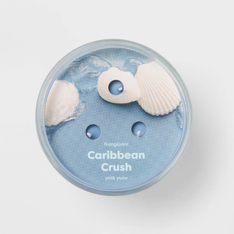 slide 3 of 3, 3 Wick Caribbean Crush Jar Candle 10oz - Room Essentials™, 10 oz