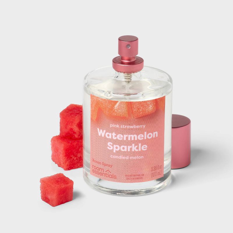 slide 3 of 3, 100ml Watermelon Sparkle Room Spray - Room Essentials™, 100 ml