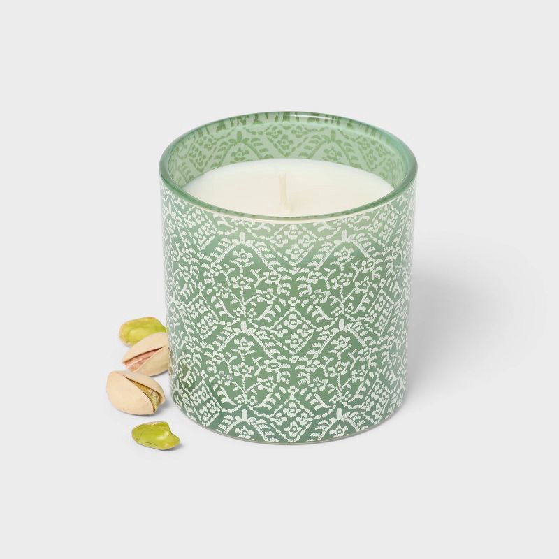 slide 2 of 3, Honeyed Pistachio Jar Candle 6.5oz - Threshold™, 6.5 oz