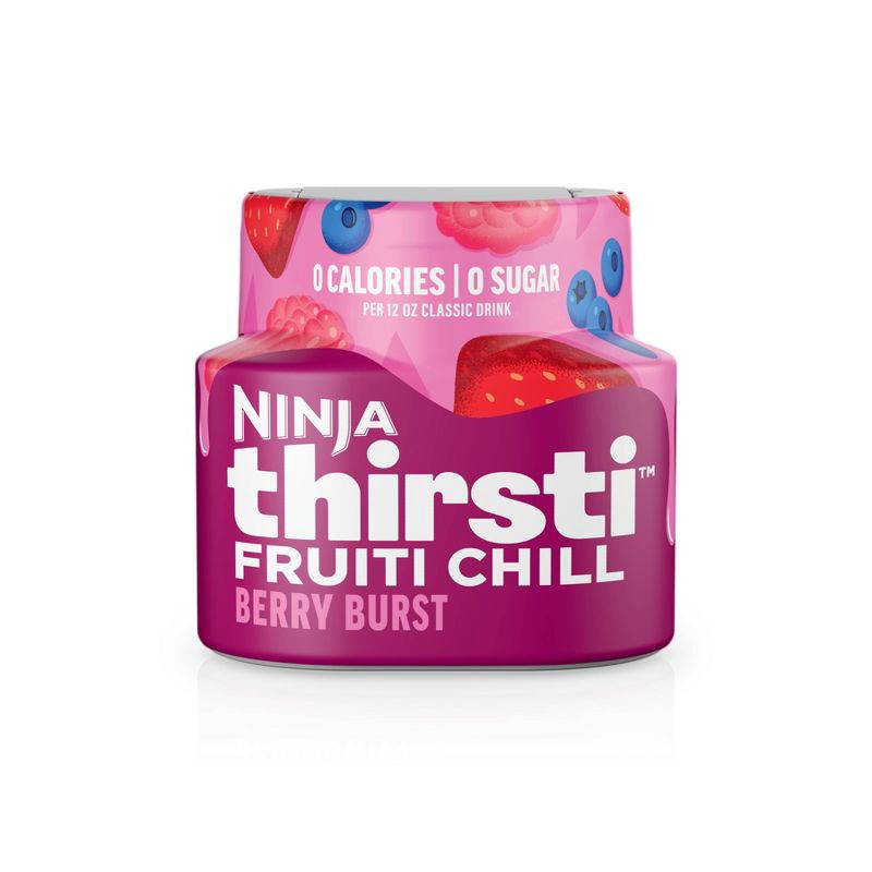 slide 1 of 8, Ninja Thirsti FRUITI CHILL Berry Burst Flavored Water Drops, 1 ct
