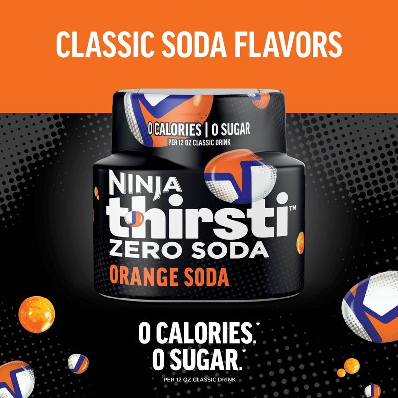 slide 2 of 7, Ninja Thirsti ZERO SODA Orange Soda Flavored Water Drops, 1 ct