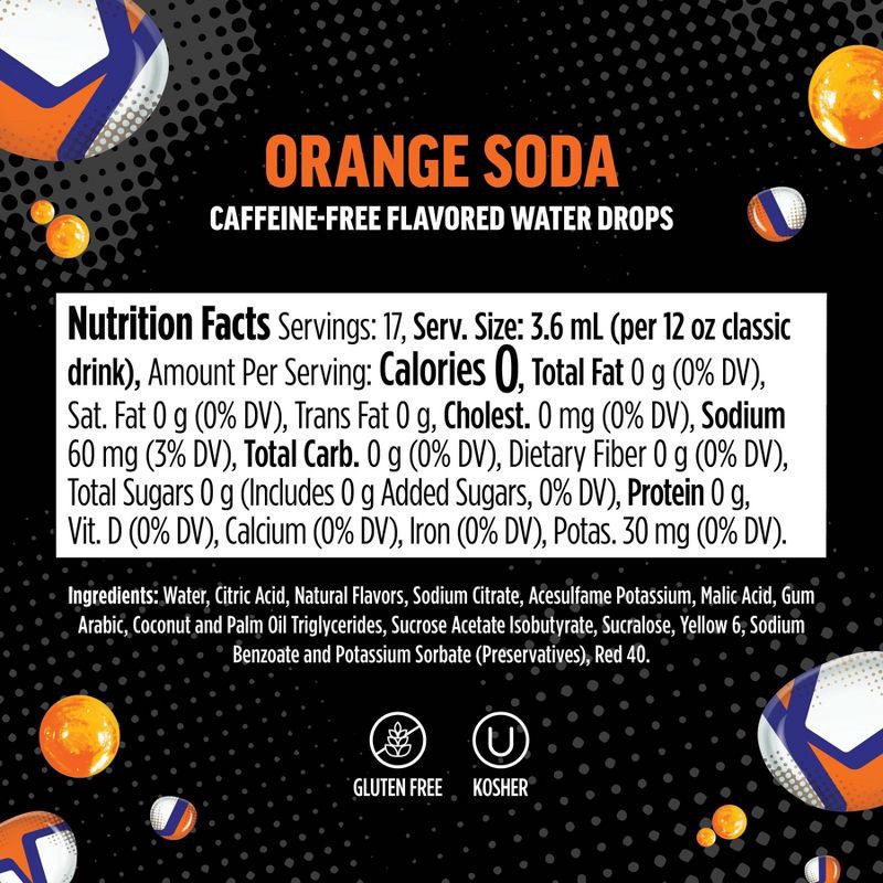 slide 6 of 7, Ninja Thirsti ZERO SODA Orange Soda Flavored Water Drops, 1 ct