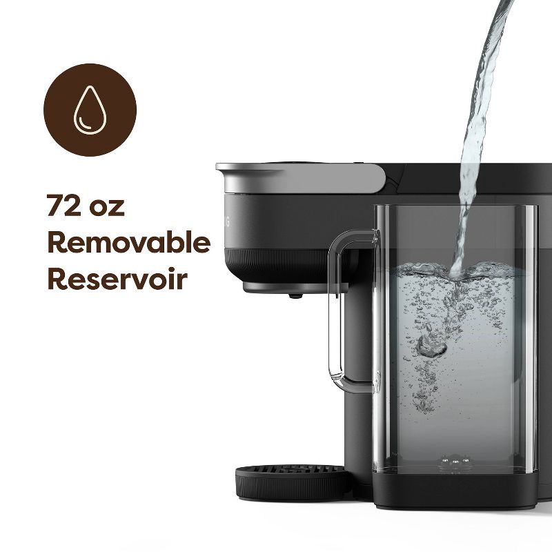 slide 5 of 12, Keurig K-Crema Single-Serve K-Cup Pod Coffee Maker, 1 ct