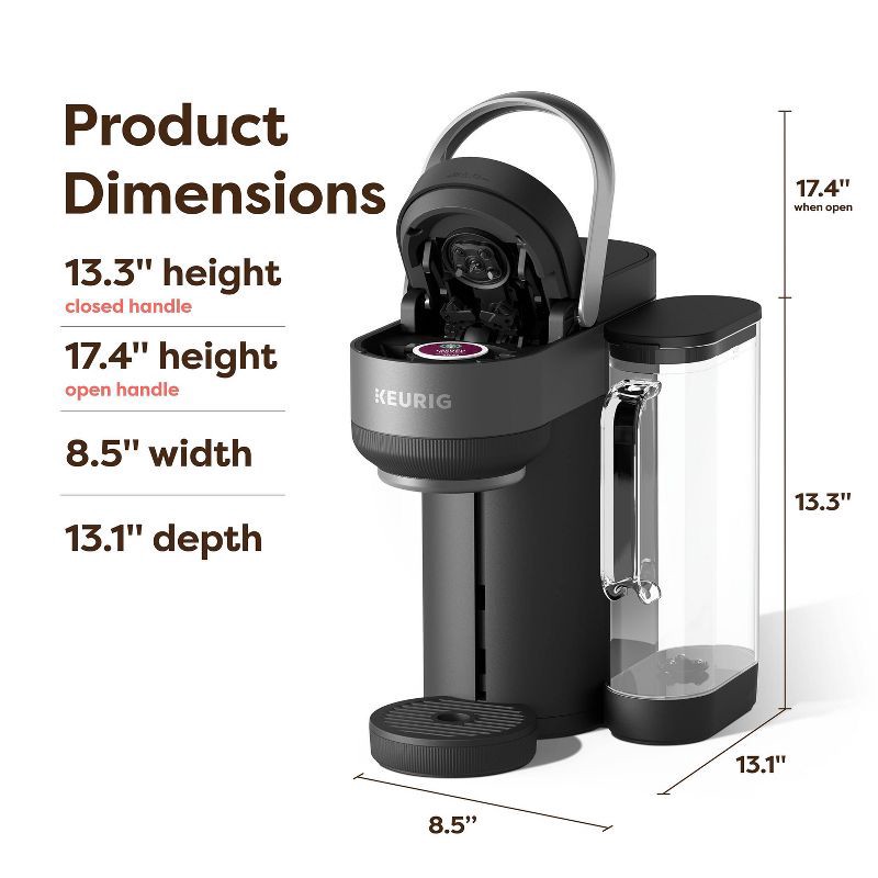 slide 7 of 12, Keurig K-Crema Single-Serve K-Cup Pod Coffee Maker, 1 ct