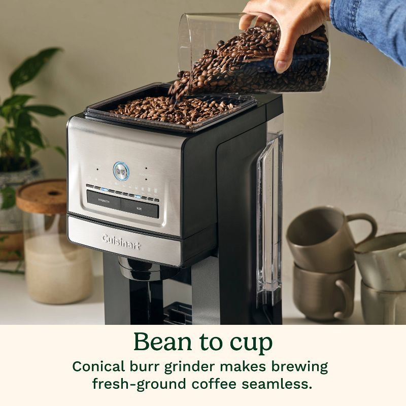 slide 3 of 9, Cuisinart Custom Grind & Brew Single-Cup Coffee Maker DGB-30, 1 ct