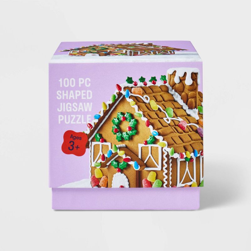 slide 3 of 3, Gingerbread 100pcs Puzzle - Gigglescape™, 100 ct