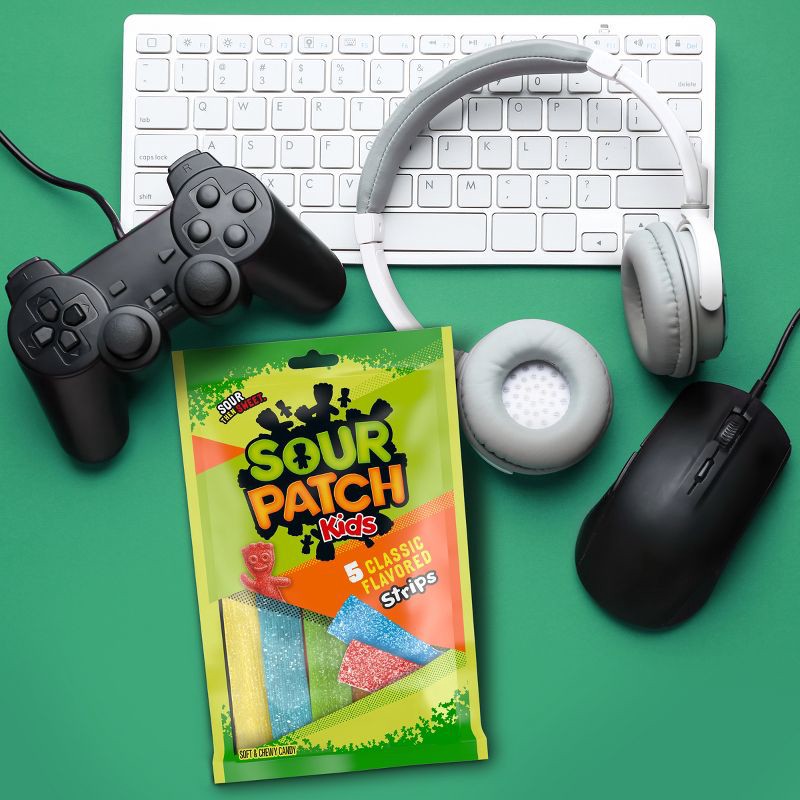 slide 6 of 10, SOUR PATCH KIDS Candy Strips - 3.5oz, 3.5 oz