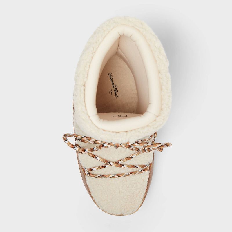 slide 3 of 4, Women's Zenita Boots with Memory Foam Insole - Universal Thread™ Cognac 11, 1 ct