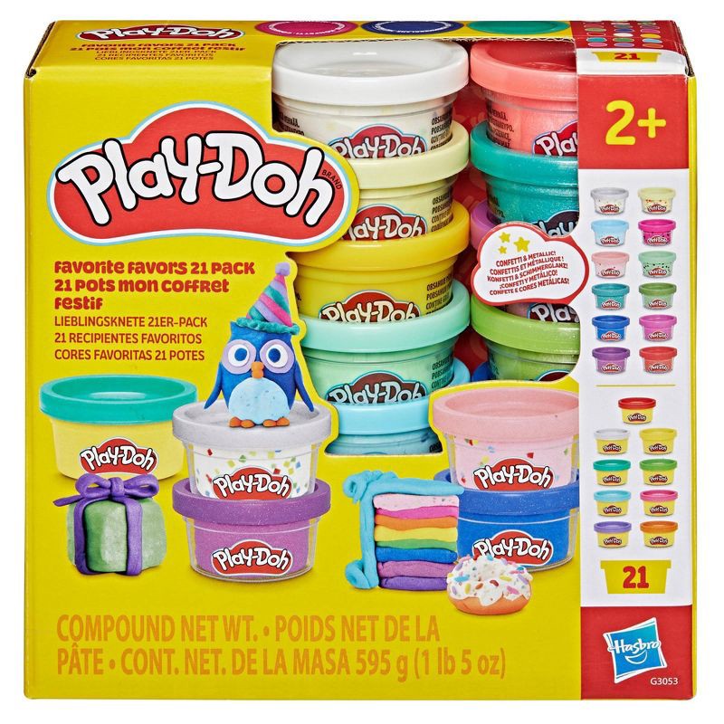 slide 3 of 4, Play-Doh Favorite Favors, Multipack - 21pc, 21 ct