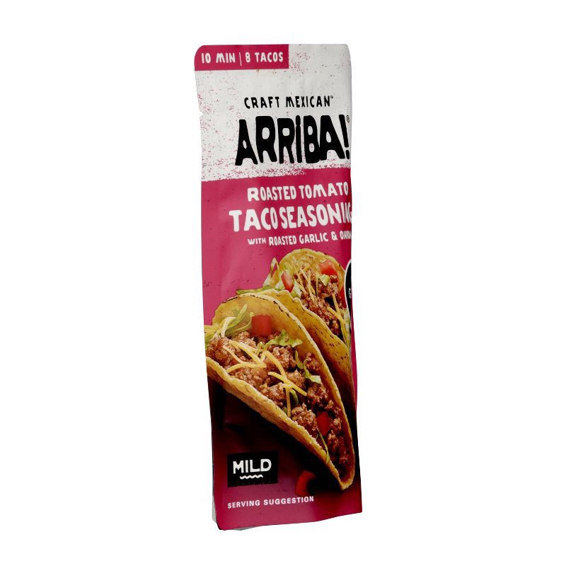 slide 3 of 6, Arriba! Roasted Tomato Ground Beef Taco Seasoning - 8oz, 8 oz