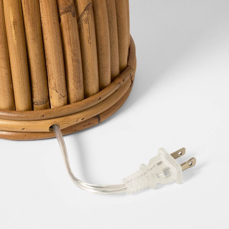 slide 5 of 5, Threshold designed w/Studio McGee Woven Table Lamp - Threshold™ designed with Studio McGee, 1 ct