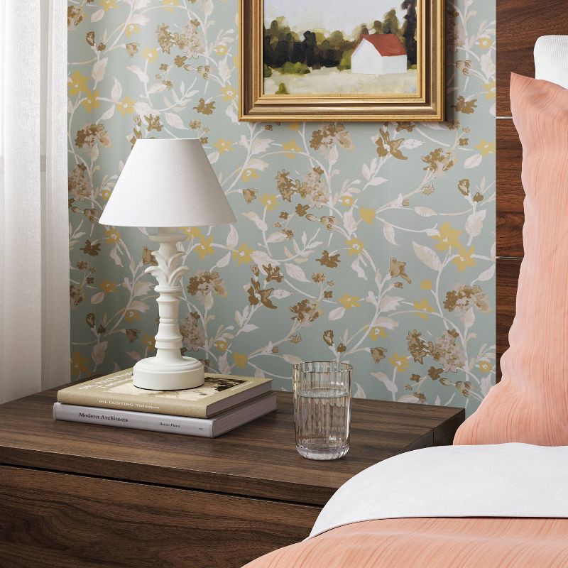 slide 3 of 4, White Portable Cordless Table Light (Includes LED Light Bulb) - Threshold™, 1 ct