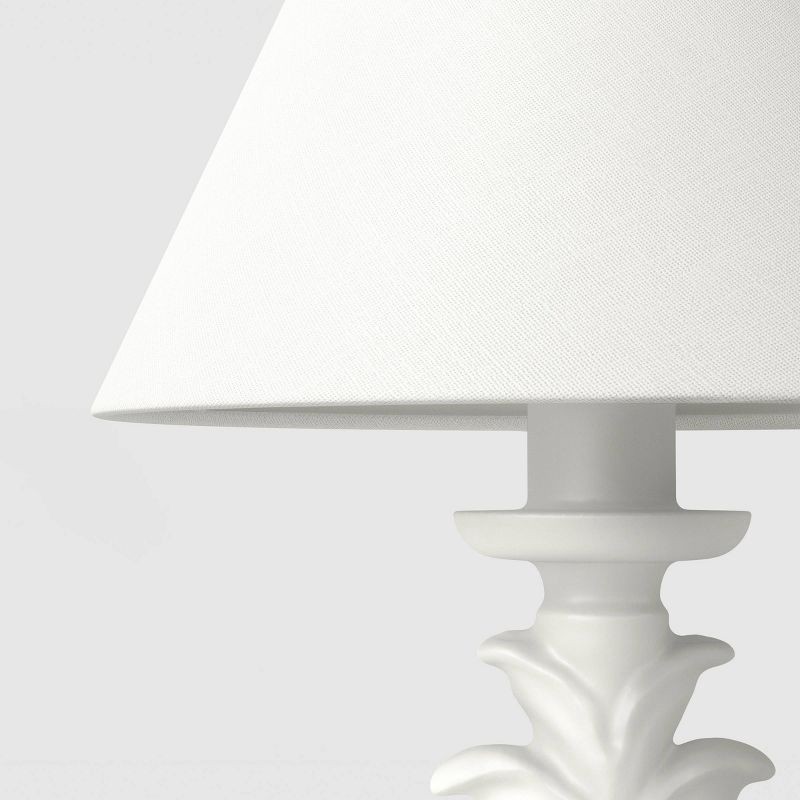 slide 4 of 4, White Portable Cordless Table Light (Includes LED Light Bulb) - Threshold™, 1 ct