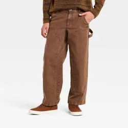 Boys' Baggy Carpenter Pants - art class™ Brown 16