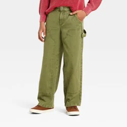 Boys' Baggy Carpenter Pants - art class™ Green 12