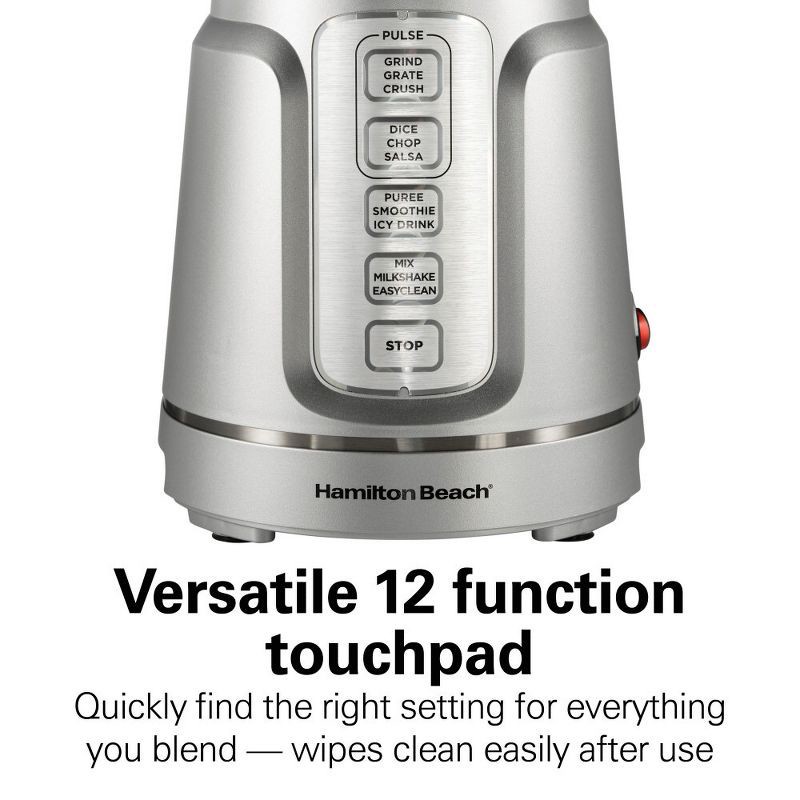 slide 6 of 7, Hamilton Beach PowerBlend Duo 52oz Glass Jar, 52 oz