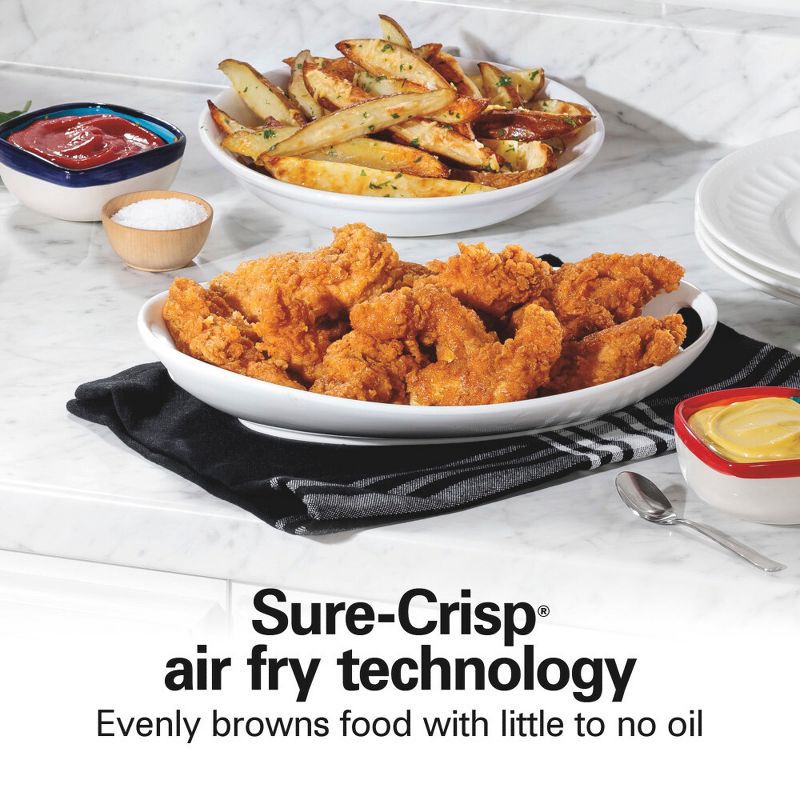 slide 4 of 7, Hamilton Beach 8mode Sure-Crisp Air Fry Toaster Oven 31157J, 1 ct