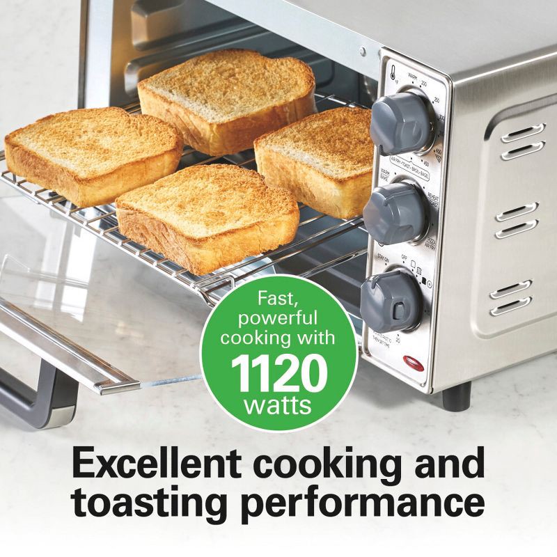slide 6 of 7, Hamilton Beach 8mode Sure-Crisp Air Fry Toaster Oven 31157J, 1 ct