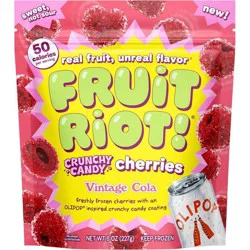 Fruit Riot Frozen Candy Crunch Vintage Cola Cherries - 8oz Bag