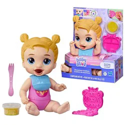 Baby Alive Dinnertime Creations Blonde Hair Baby Doll
