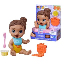 Baby Alive Dinnertime Creations Brown Hair Baby Doll