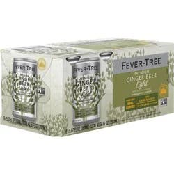 Fever-Tree Light Ginger Beer - 8pk/150ml Cans