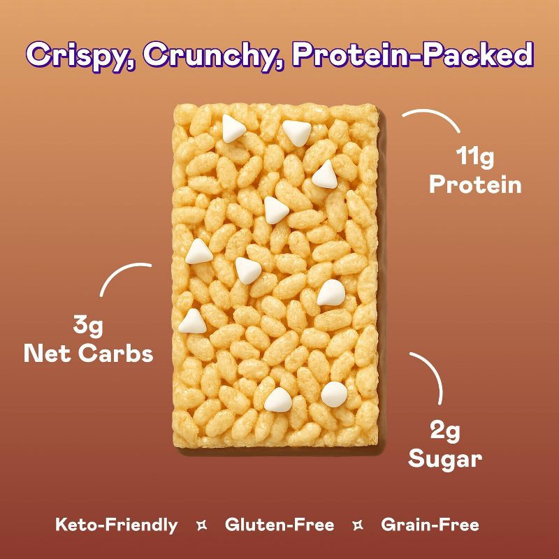 slide 2 of 7, MAGIC SPOON S'Mores Protein Bar Treat - 12g Protein - 5.6oz/4ct, 12 gram, 5.6 oz, 4 ct