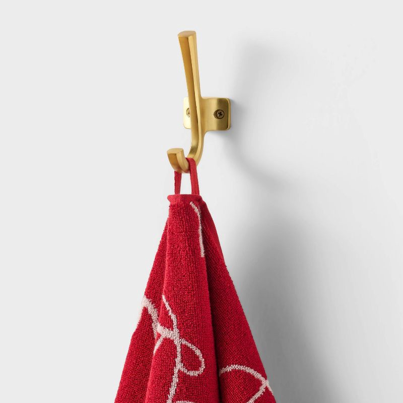 slide 4 of 5, Valentine's Day 'Love' Ribbon Bath Towel - Threshold™, 1 ct
