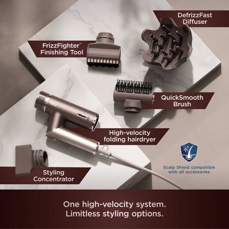 slide 10 of 12, Shark SpeedStyle pro Flex Professional Performance High -Velocity For Straight Hair Dryer System - 1750 Watts - Ulta Beauty, 1 ct