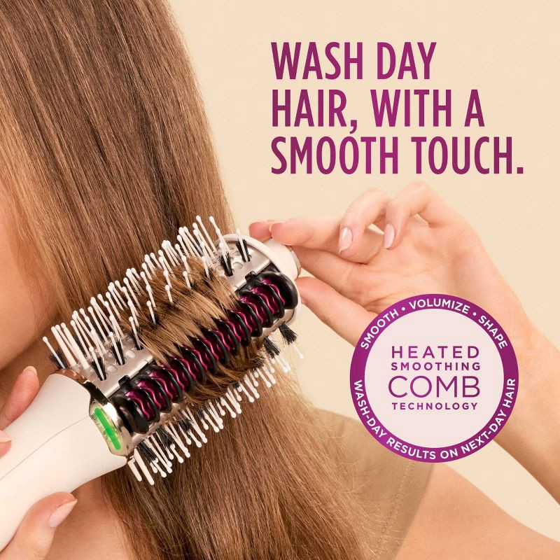 slide 3 of 8, Shark SmoothStyle Heated Comb and Blow Dryer Brush - 900 Watts - Ulta Beauty, 1 ct