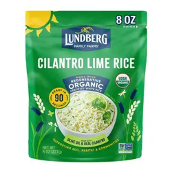 Lundberg Organic Ready to Heat Cilantro Lime Rice - 8oz