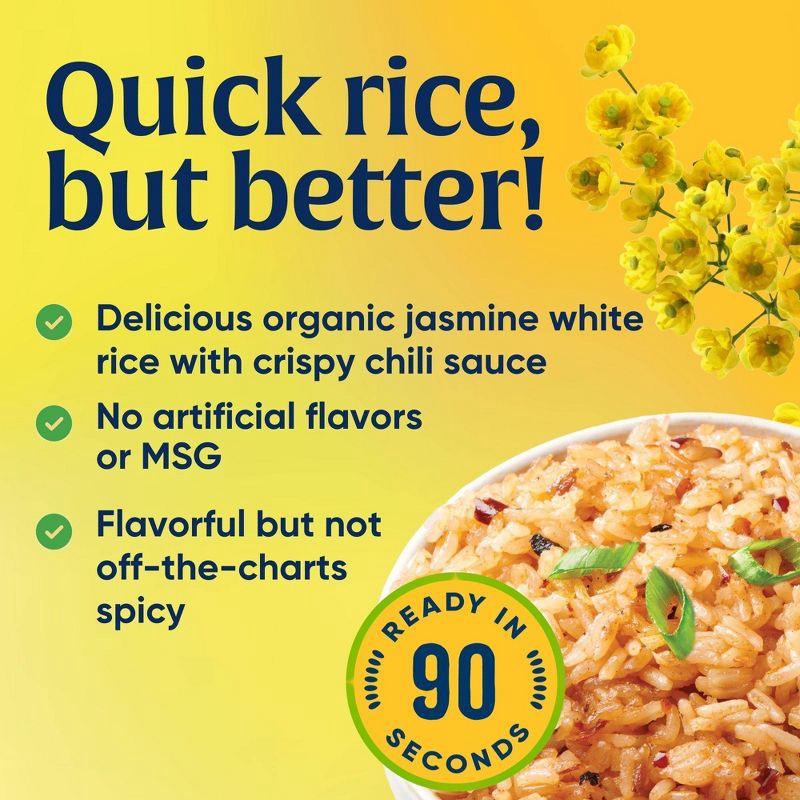 slide 6 of 6, Lundberg Ready to Heat Fly By Jing Chili Crisp Rice - 8oz, 8 oz