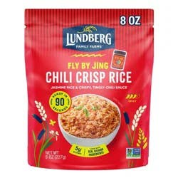 Lundberg Ready to Heat Fly By Jing Chili Crisp Rice - 8oz