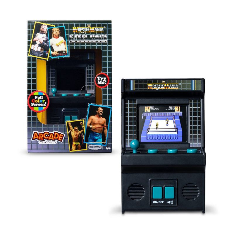 slide 8 of 8, WWE Mini Arcade Classics TFT Handheld Electronic Game, 1 ct
