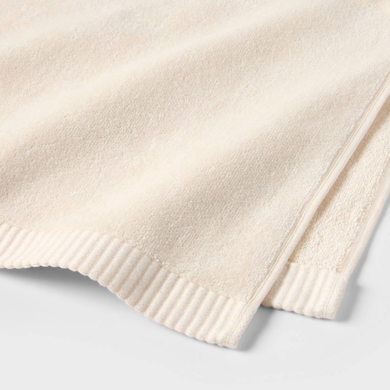 slide 3 of 3, Velour Bath Towel White - Threshold™, 1 ct