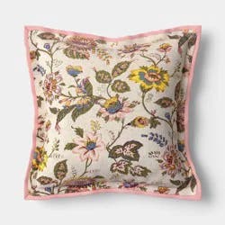 Square Floral Pillow - Threshold™