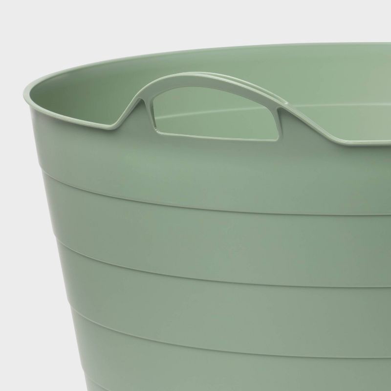 slide 3 of 3, 15gal Flexi Tub Green - Brightroom™, 15 gal
