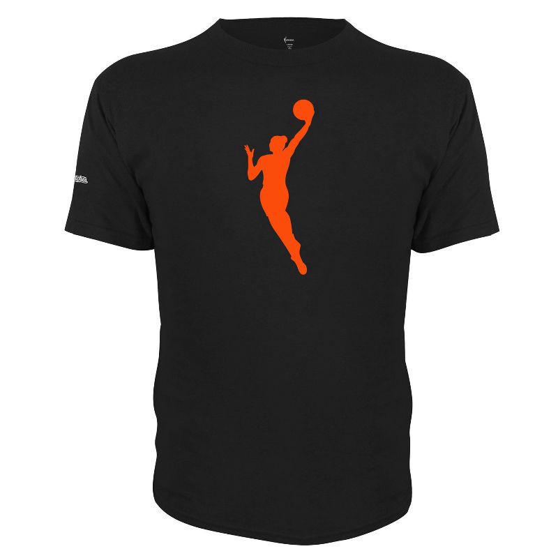 slide 1 of 1, WNBA Logo T-Shirt - M: Cotton Jersey Crew Neck Tee, 1 ct