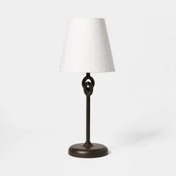 Threshold designed w/Studio McGee Metal Ring Table Lamp Black - Threshold™ designed with Studio McGee