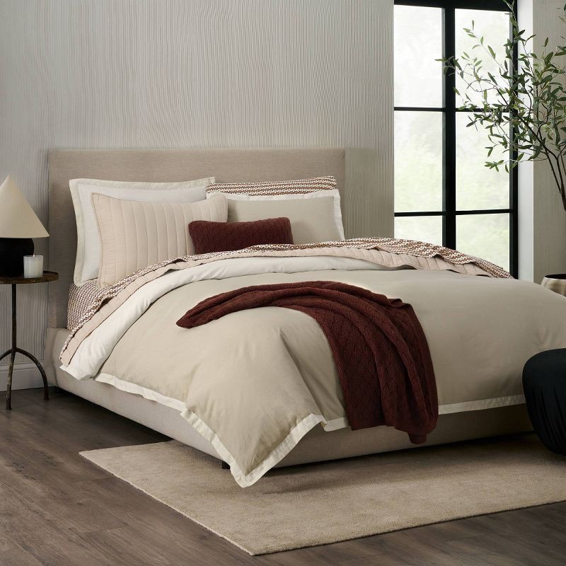 slide 4 of 4, Jeremiah Brent Home Pointelle Throw Blanket Raisin, 1 ct