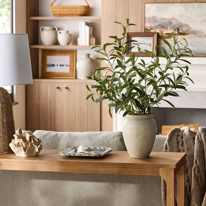 slide 2 of 4, Threshold designed w/Studio McGee Large Olive Leaf Arrangement - Threshold™ designed with Studio McGee, 1 ct