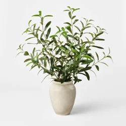 Threshold designed w/Studio McGee Large Olive Leaf Arrangement - Threshold™ designed with Studio McGee