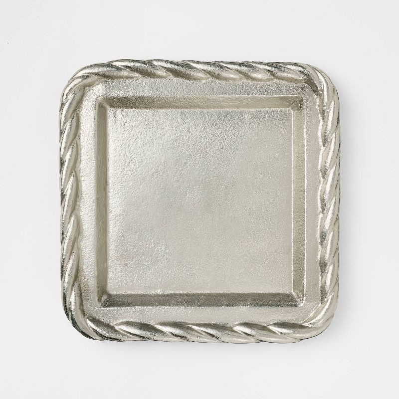 slide 3 of 4, Threshold designed w/Studio McGee Catchall Tray Silver - Threshold™ designed with Studio McGee, 1 ct