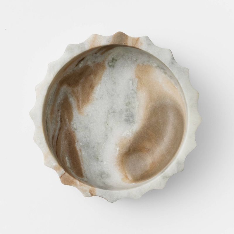 slide 4 of 4, Threshold designed w/Studio McGee Marble Bowl - Threshold™ designed with Studio McGee, 1 ct