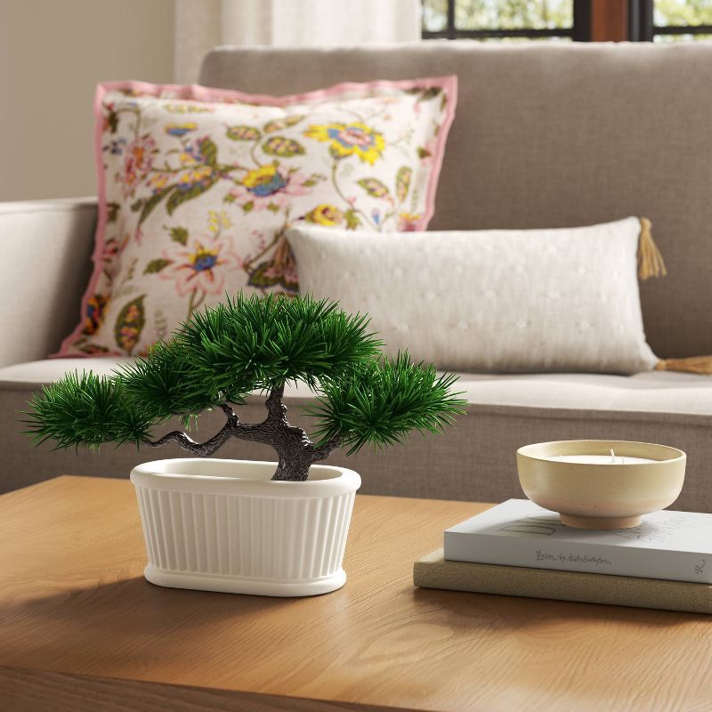 slide 2 of 4, 9" Artificial Bonsai Tree - Threshold™, 1 ct